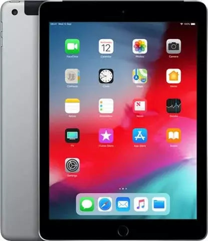 Apple iPad 6th Gen (A1954) 9.7” 32GB - Space Grey, Unlocked.