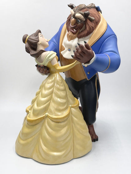 WDCC 'Tale as old as time' Walt Disney Classics Collection - Beauty and the Beast figures.