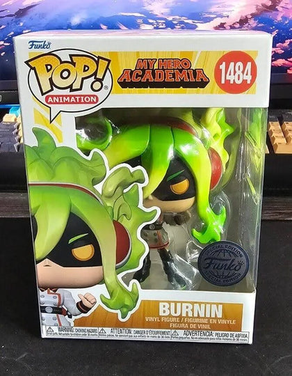 Funko Pop Burnin 1484 My Hero Academia Exclusive Animation.