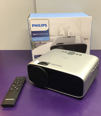 **BOXED & BARELY USED** PHILLIPS NeoPix Prime One 720p Home Projector.