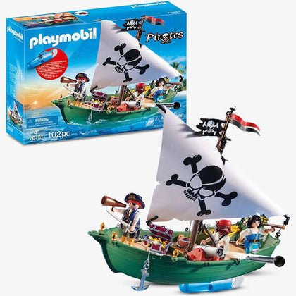 Playmobil 70151 Pirate Ship with Underwater Motor.