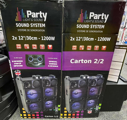 party light and sound - sound system.