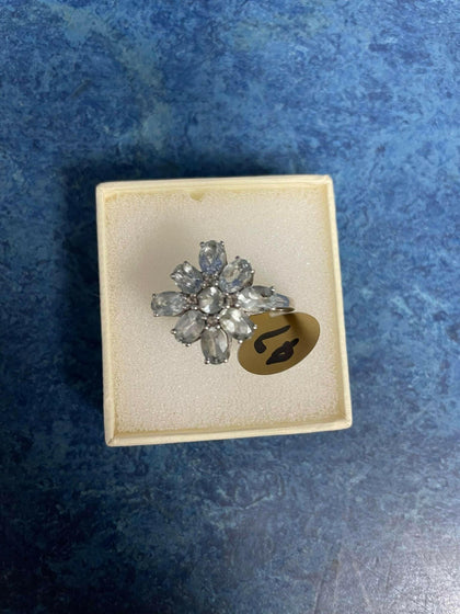 Silver ring.