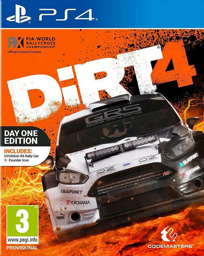 Dirt 4 Steelbook Edition - PS4.