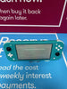 NINTENDO SWITCH LITE TURQUOISE **UNBOXED**