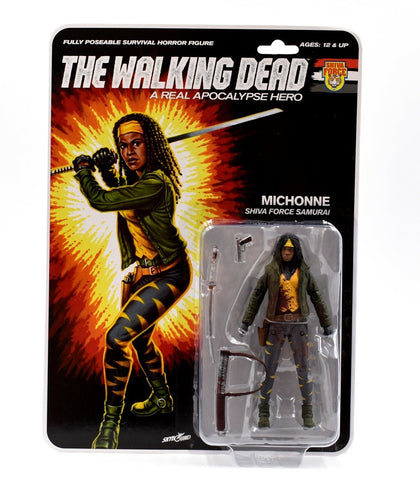 The Walking Dead Shiva Force - Michonne (Bloody) Action Figure **Collection Only**.