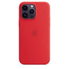 Apple iPhone 14 Pro Max Silicone Case With Magsafe - Red