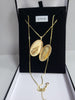 9K Gold Chain with Locket, Hallmarked 375 & Tested, 11.26G, Approx. 20" Length