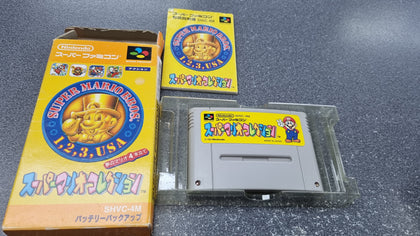 Super Mario Bros 1,2,3 USA Super Famicom NTSC-J PRESTON.