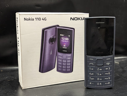 Nokia 110 4G  Dual Sim Unlocked Big Button Mobile Phone.