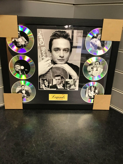 JOHNNY CASH PICTURE FRAME.