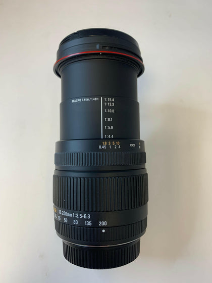 Sigma 18-200mm f/3.5-6.3 DC (Nikon).