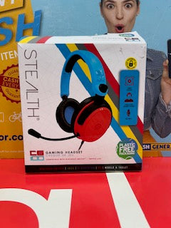 Stealth Gaming Headset Blue / Red Switch - Boxed.