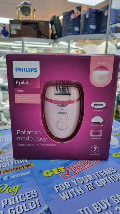 Philips Essential Corded Epilator Hair Removal 4000 LEYLAND.