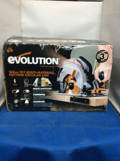 Evolution Electric Circular Saw Brushed 1200W 110V R165CCSL 165mm.