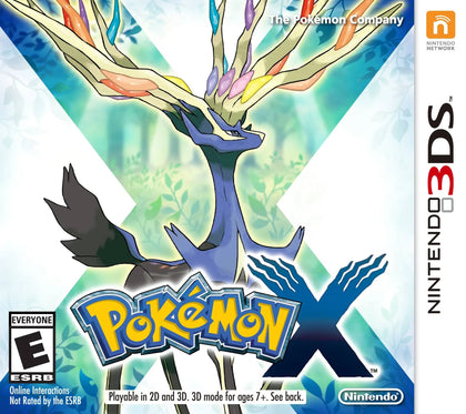 Pokemon x Nintendo 3DS.