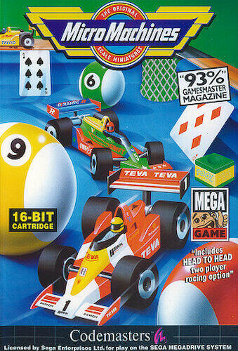 Micro Machines - Sega Mega Drive.