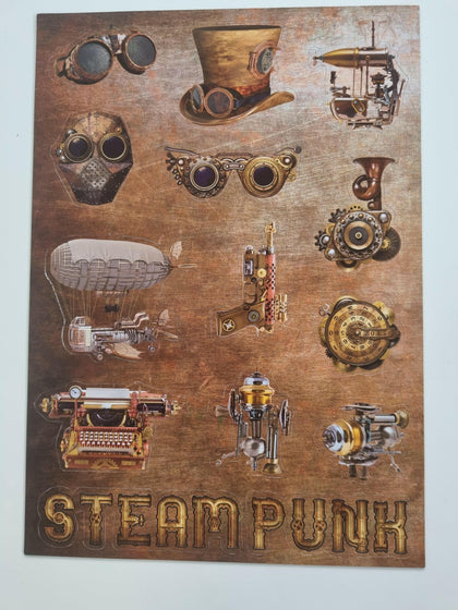 Steam Punk Fridge Magnets.