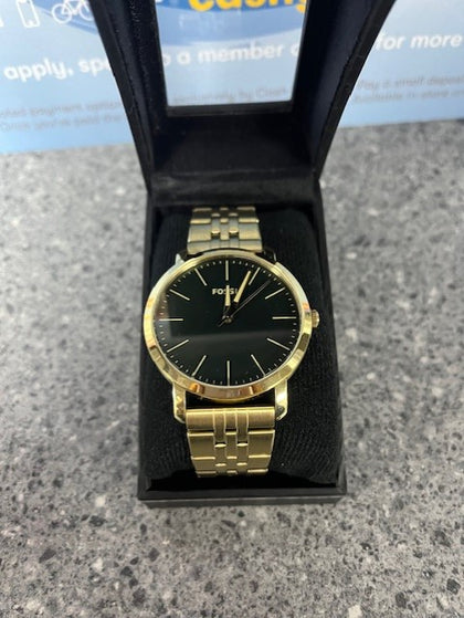 Luther Three-Hand Gold-Tone Stainless Steel Watch.