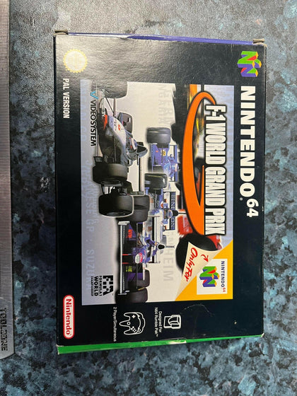 F-1 WORLD GRAND PRIX NINTENDO 64.