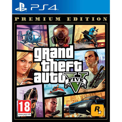 PS4 Grand Theft Auto V Premium Edition.
