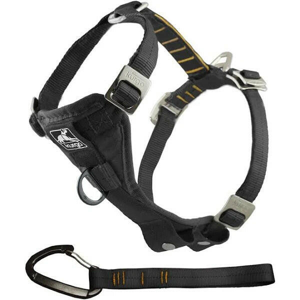 Kurgo - Enhanced Tru-Fit Smart Dog Harness - Small - Black