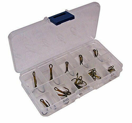 FLADEN 20 Assorted Trebles in Tackle Box.