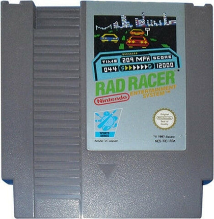 Rad Racer (Nintendo, NES).