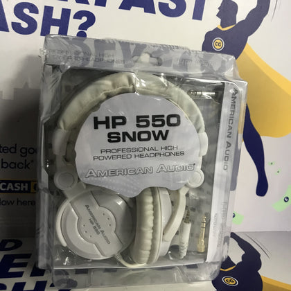 American Audio HP - 550 Snow Headphones.