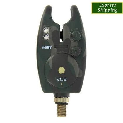 NGT VC2 Bite Alarm - Adjustable Tone and Volume with Case.
