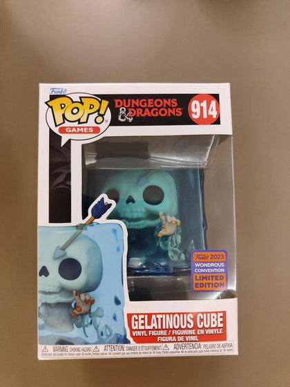 Funko Pop Dungeons & Dragons Gelatinous Cube 914 Wonder Con Limited.