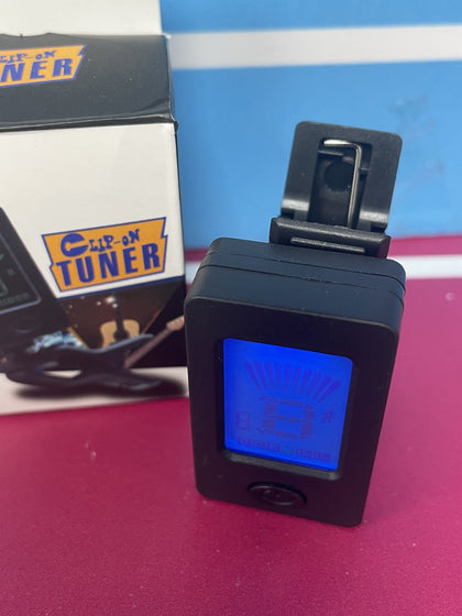 CLIP-ON TUNER FOR GUITARS BOXED.