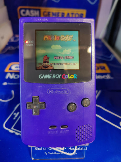 Gameboy Color Game boy GBC Purple Fully Tested.