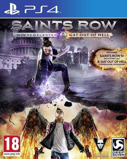 Saints Row IV Re Elected Gat Out Of Hell First Edition PS4.