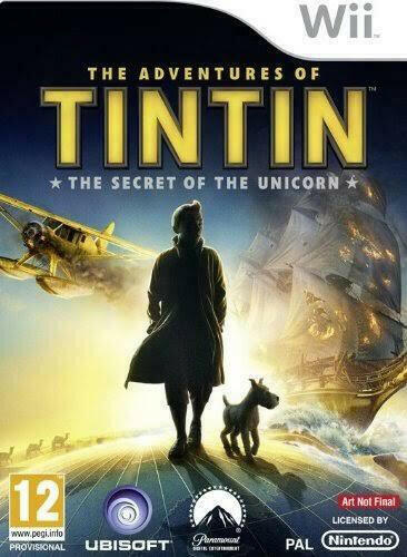 Adventures of Tintin The Secret of The Unicorn Wii Game.