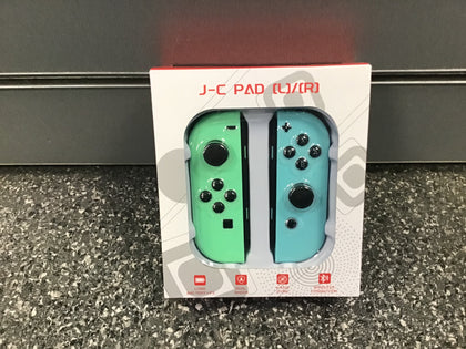 3rd party Switch Joy-Con L/R (Pastel Green/Pastel Blue).