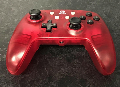 Nintendo Enhanced Wired Controller for Nintendo Switch - Red Frost.