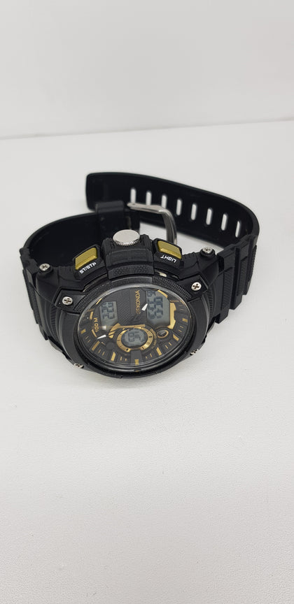 Sekonda Mens Digital Chronograph Quartz Watch with Plastic Strap 1229.05 - Boxed