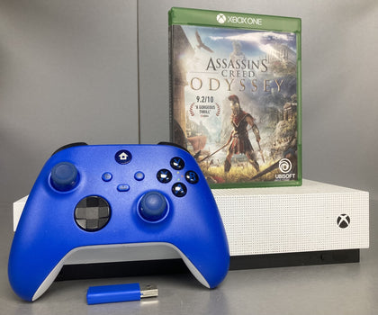 Xbox One S Console 1TB White Game Bundle ( + Assassin's Creed Odyssey ).