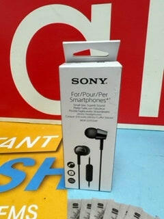 Sony MDR-EX155AP In-ear Headphones - Black.