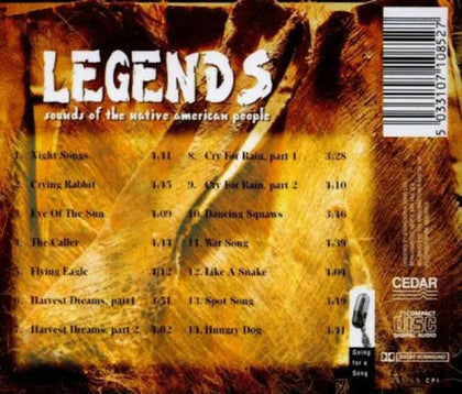 Navajo - Native American Legends - UK CD Album.