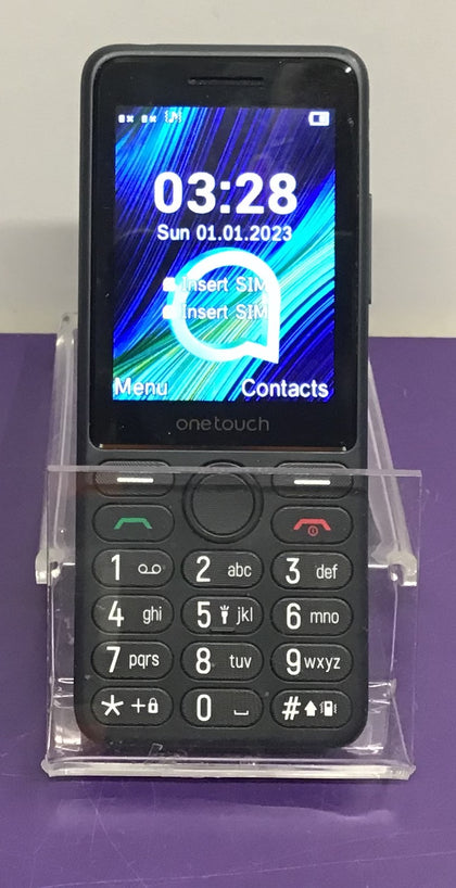 TCL OneTouch 302D - Dual SIM - Black - Unlocked.