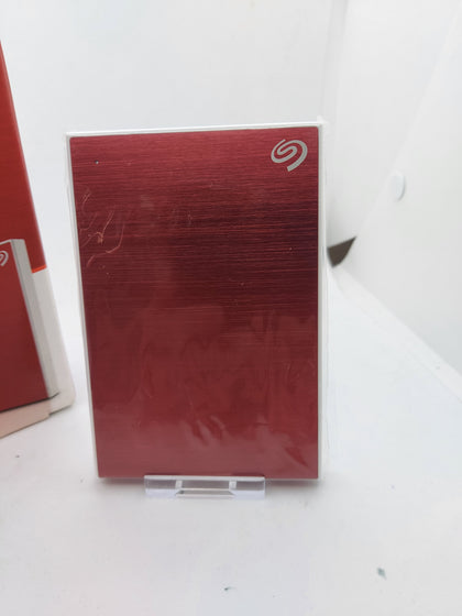 Seagate One Touch External Hard Drive - 1TB - Red - 3.0 USB - Boxed - NEVER USED.