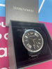 EMPORIO ARMANI STAINLESS STEEL WATCH BOXED