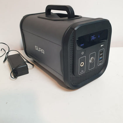 SUPA Portable Power Station Generator Model SP-300D 384Wh 600w max.
