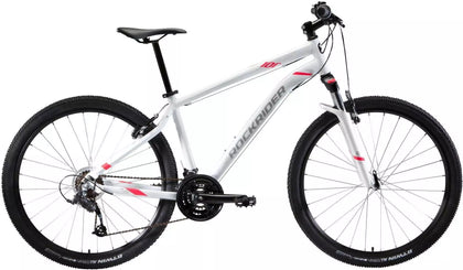 ** Sale ** Rockrider ST100 -27.5 Inch Mountain Bike  White/Pink  ** ** Collection Only **.