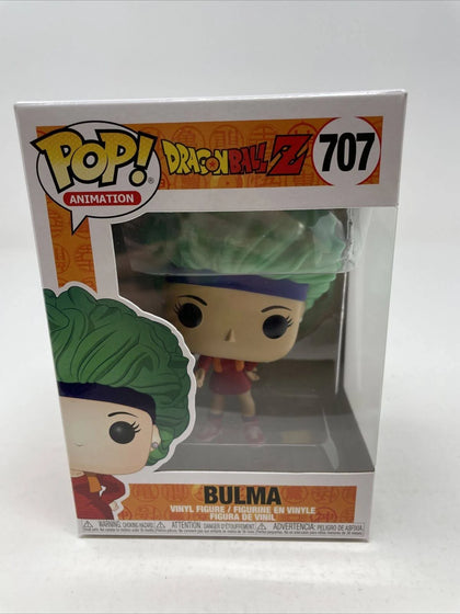 Funko Pop Dragon Ball Z Bulma 707 With Protector.