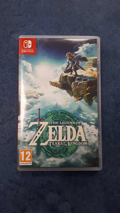 The Legend of Zelda Tears of The Kingdom Nintendo Switch.