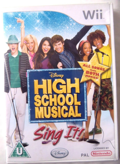 High School Musical Sing It Nintendo Wii.