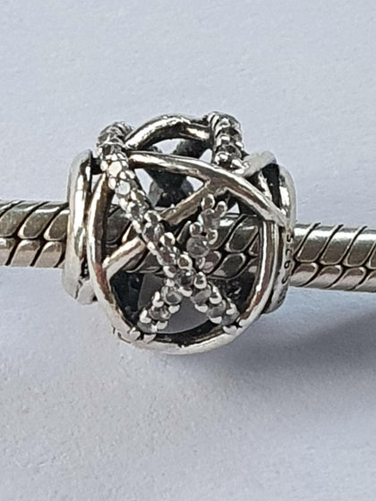 Pandora Sparkling Galaxy Openwork Charm - 791388CZ.